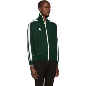 Isabel Marant Etoile Green Darcey Zip-Up Sweater size 34